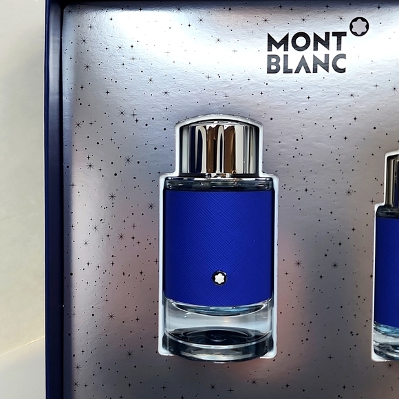 MONT BLANC ULTRA BLUE GIFT SET FOR MEN - Picture 2 of 8